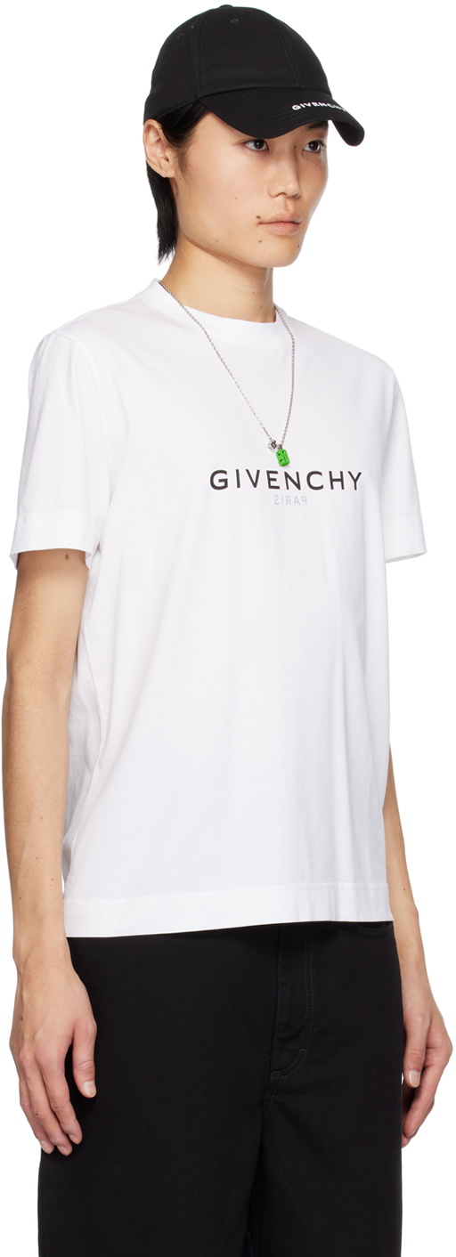 Givenchy White Reverse T-Shirt Givenchy
