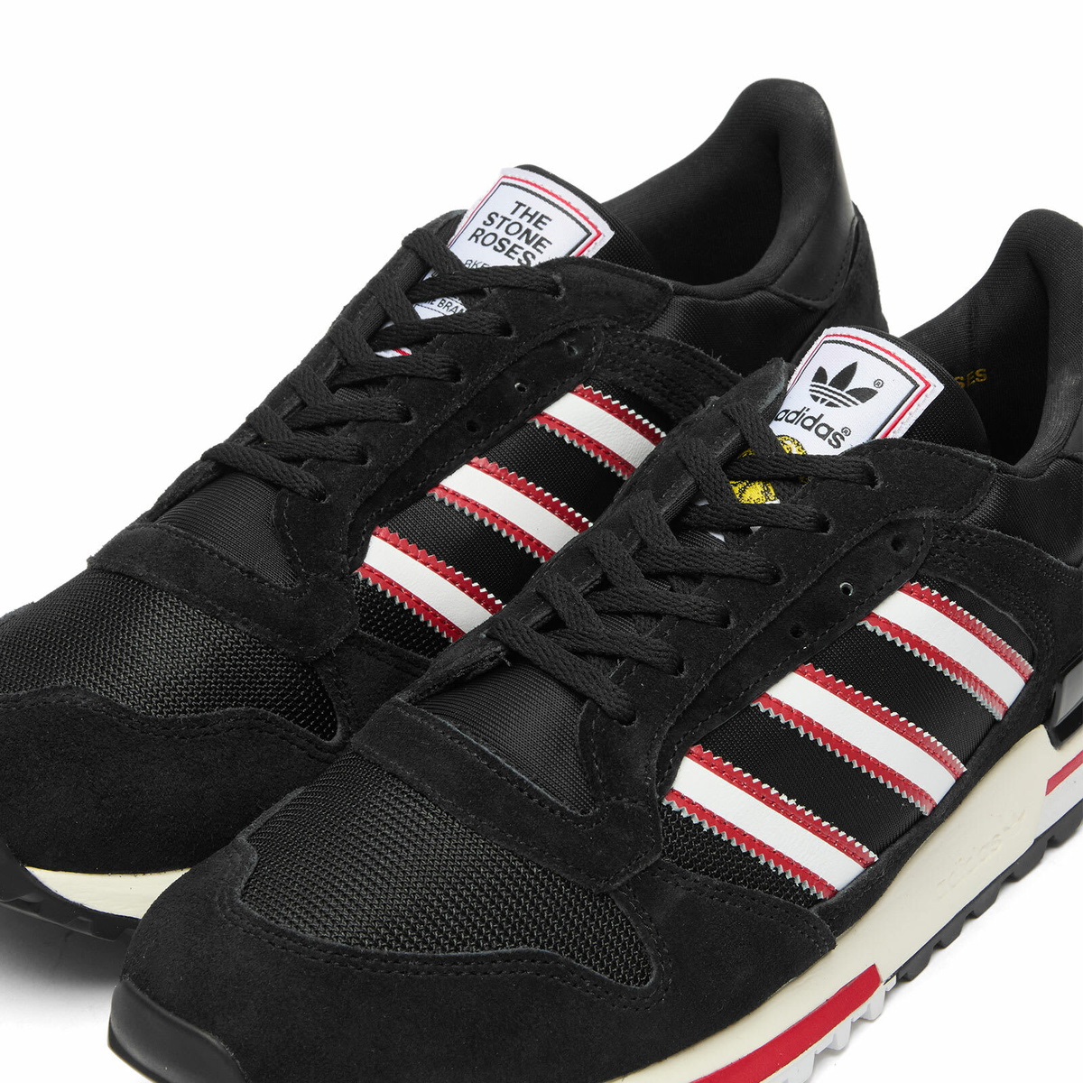 Adidas Men's x Stone Roses ZX600 Sneaker in Core Black/Footwear