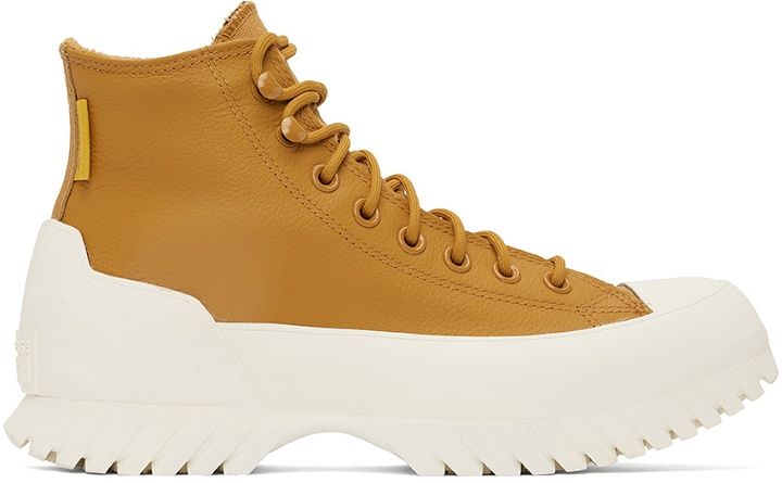 Photo: Converse Tan Chuck Taylor All Star Lugged 2.0 Sneakers