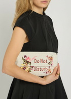 Staud Timmy Embroidered Beaded Shoulder bag - Pink - One Size