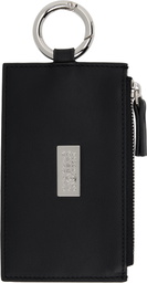 MM6 Maison Margiela Black Zip Wallet