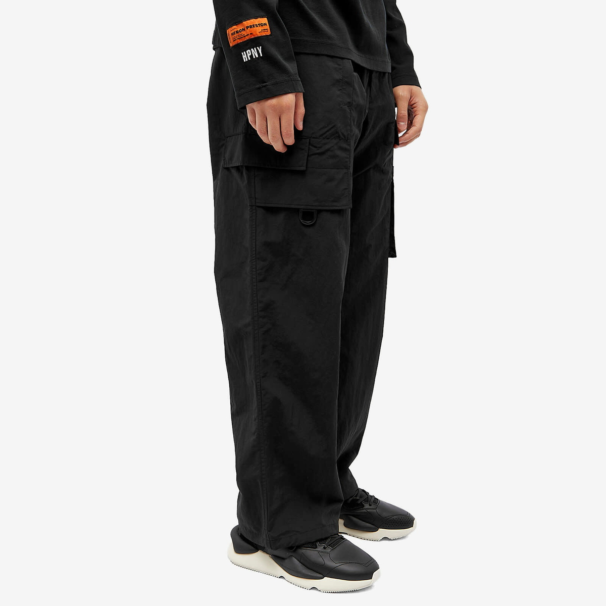 Y-3 Men's Cr Nylon Pants in Black Y-3