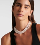 Bucherer Fine Jewellery Grace 18kt gold necklace with pearls