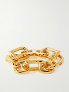 Balenciaga - Gold-Tone Chain Bracelet - Gold