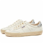 Golden Goose Soul Star Sneakers in White/Silver