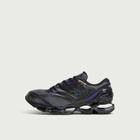 Mizuno Men's Wave Prophecy LS Sneaker in Black Sand/Iron Gate/Black