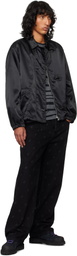 Robyn Lynch Black Laser Etched Eire Motif Jeans
