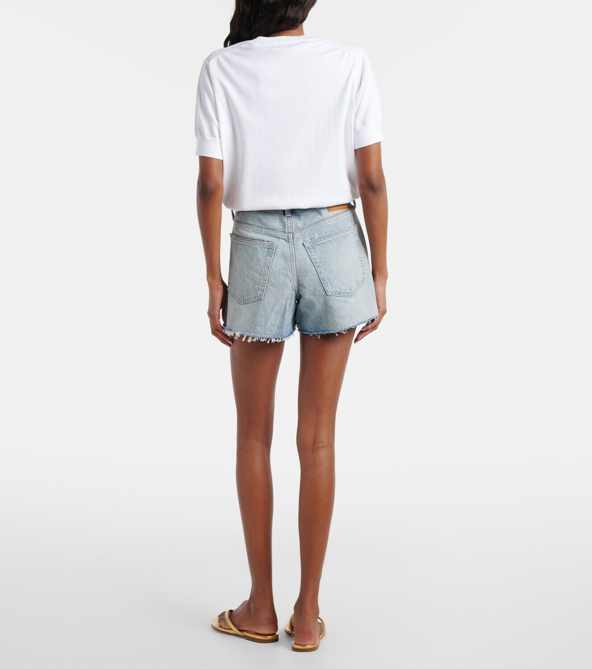 Polo Ralph Lauren Faded denim shorts