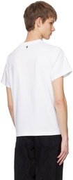 Mugler White Bonded T-Shirt