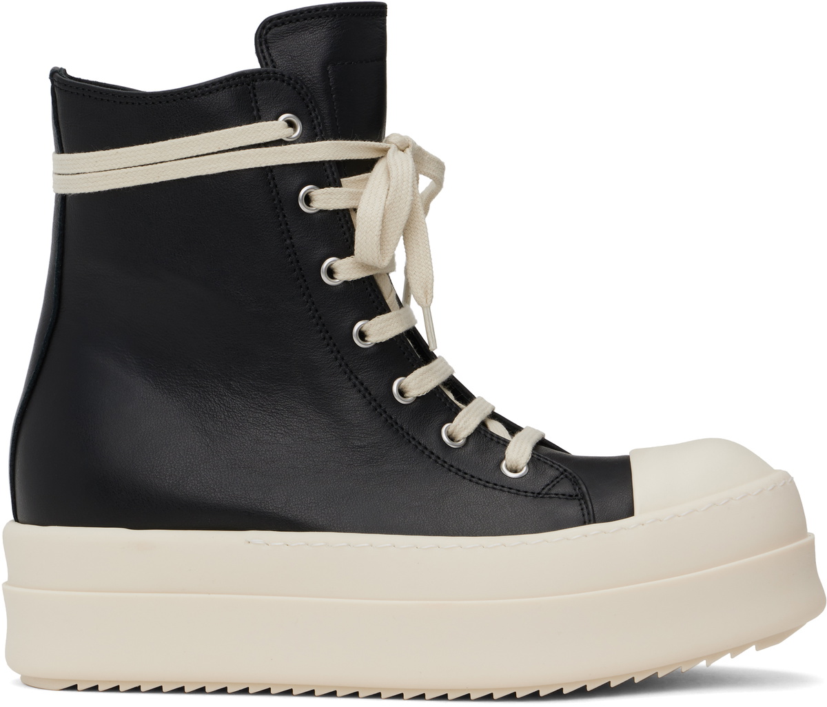 Rick Owens Black Hollywood Mega Bumper Sneakers Rick Owens