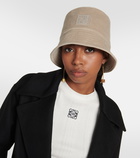 Loewe Anagram corduroy bucket hat