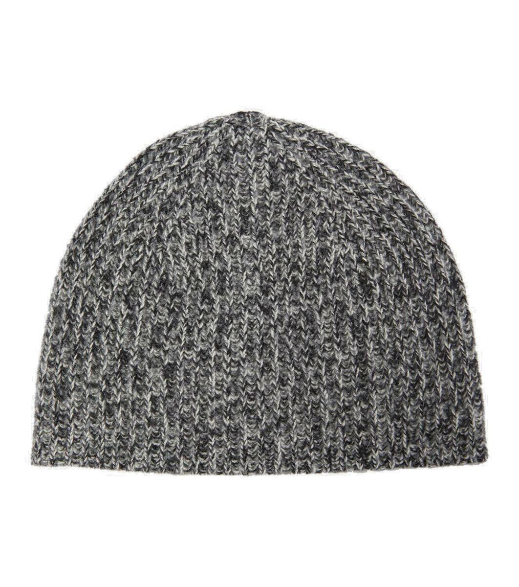 【JOSEPH】ribbed cotton, wool and cashmere-blend beanie Joseph - Ribbed-knit cashmere-blend beanie hat Joseph