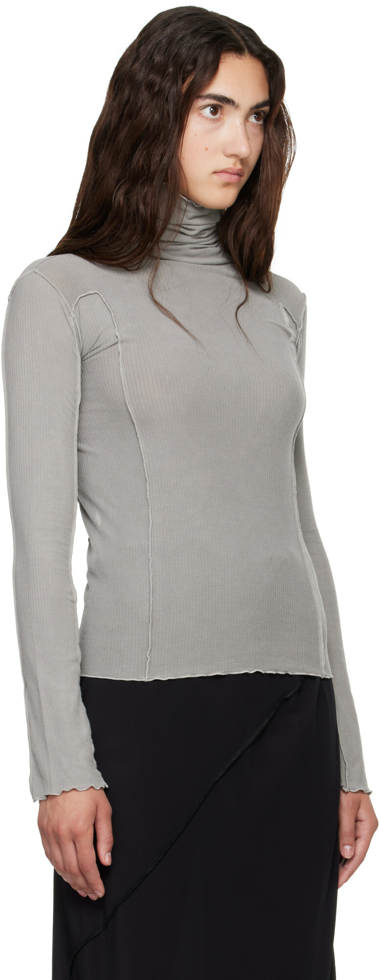 Baserange Gray Omato Turtleneck