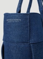 Bottega Veneta - Arco Denim Tote Bag in Blue