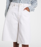 Agolde Nolan denim Bermuda shorts