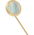 Kingsman - Deakin & Francis Gold-Plated Mother-of-Pearl Tie Pin - Gold