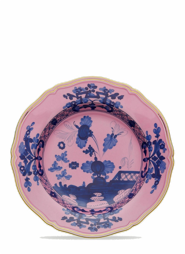 Photo: Oriente Italiano Round Platter in Pink
