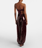 Adriana Degreas Sequined balloon pants