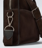 Métier Closer Slim suede briefcase
