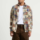 Café Mountain Men's Heritage Shirt in Madras Patchwork