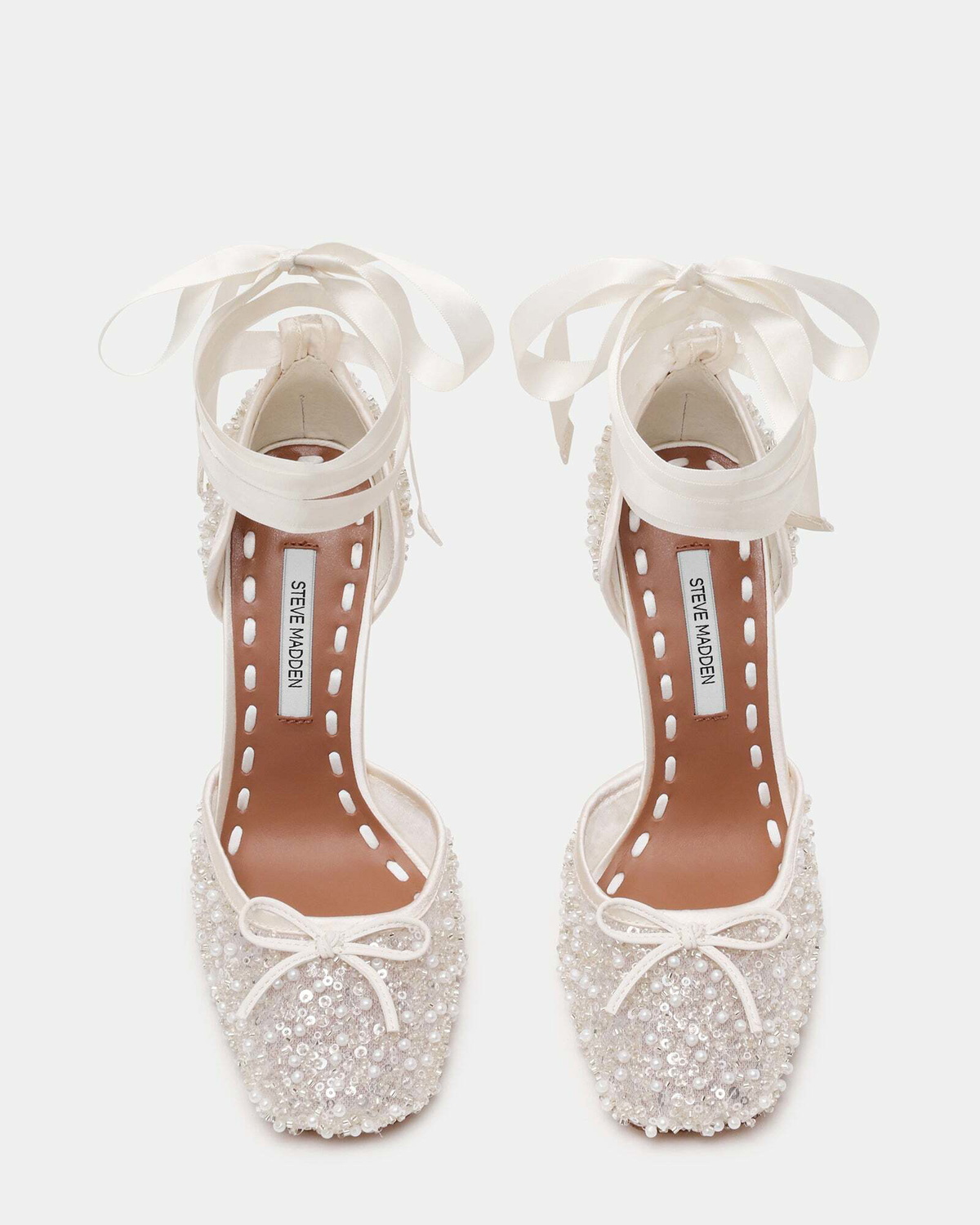 Steve Madden Larina-E Heels in White