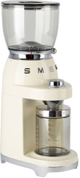 SMEG Off-White Retro-Style Coffee Grinder