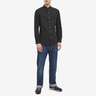 Polo Ralph Lauren Men's Pique Button Down Shirt in Polo Black