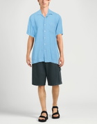 Massimo Alba Mens Shirt Sky in Blue