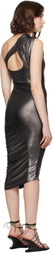 Rick Owens Lilies Silver Amira Minidress