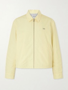 LOEWE - Logo-Embroidered Cotton-Blend Jacket - Yellow
