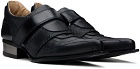 VETEMENTS Black New Rock Edition Blade Loafers