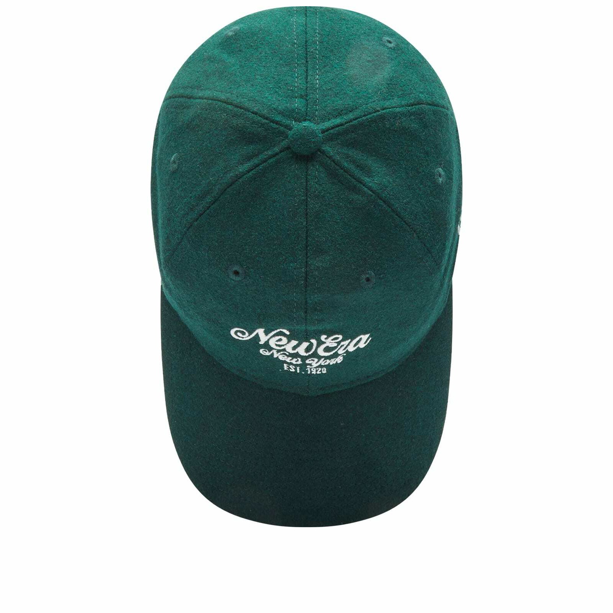 New Era MELTON EFRAME UNISEX - Cap - new york yankees dkgwhi/dark green 