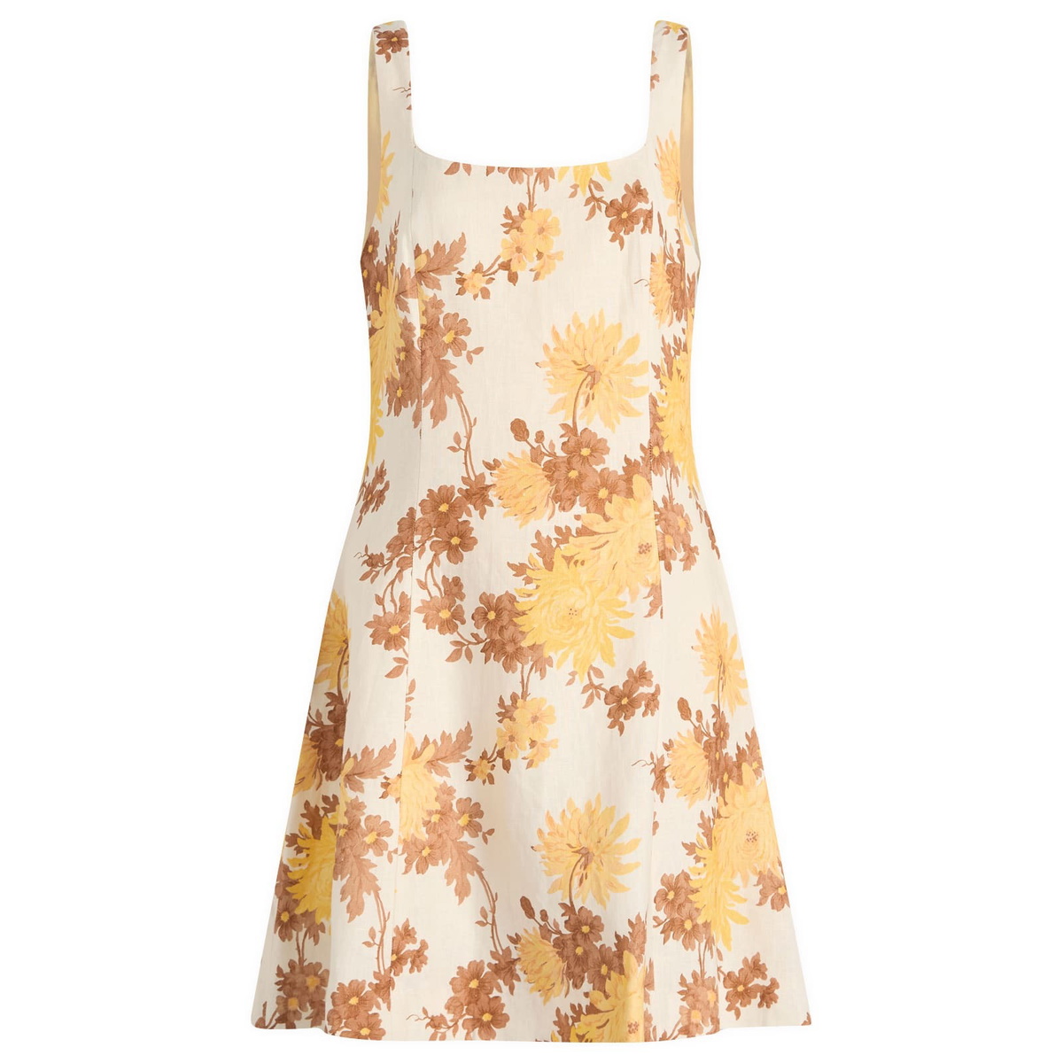 Faithfull The Brand Women's Felice Mini Dress in Midsummer Floral
