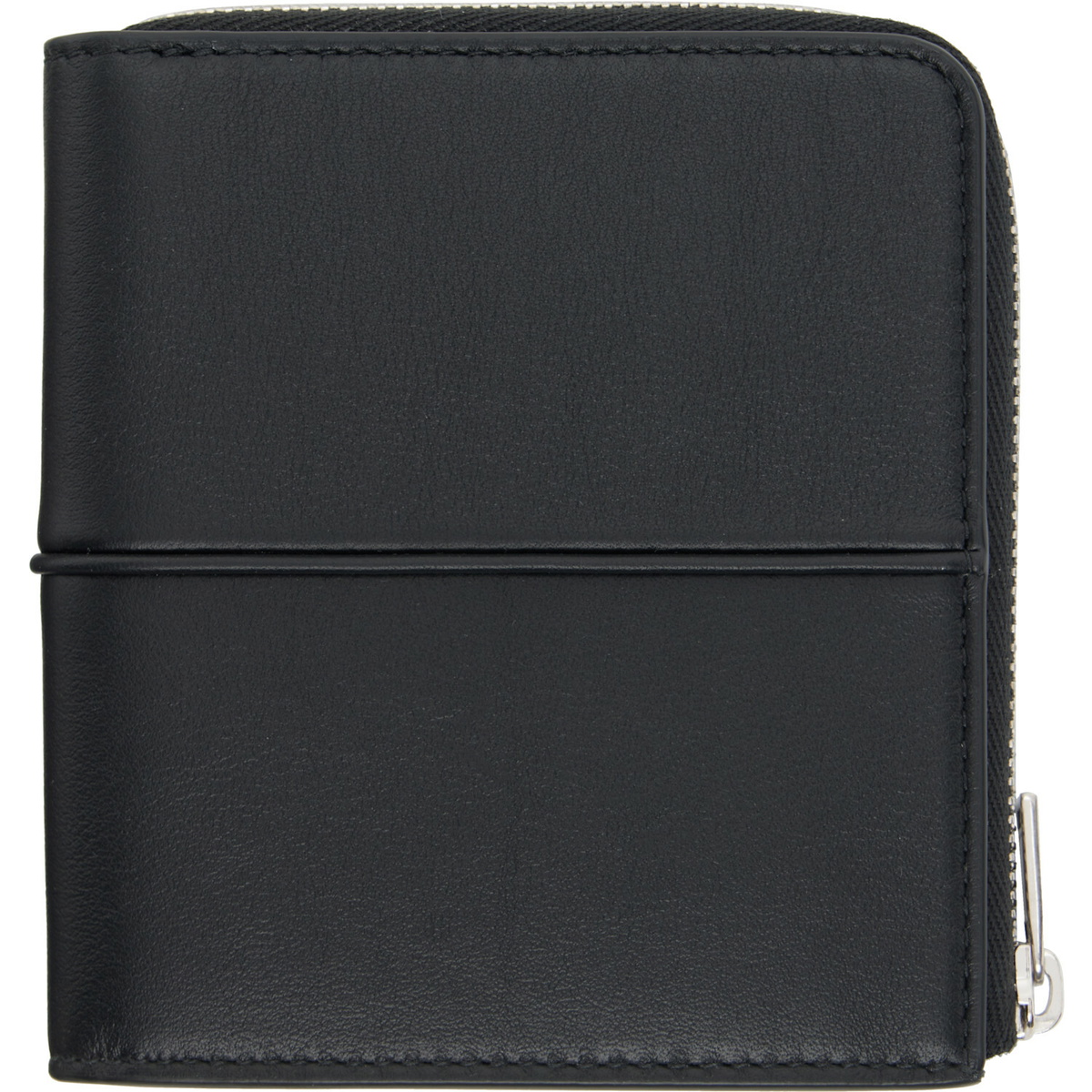 Jil Sander Black Linea Card Holder