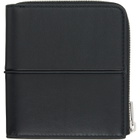 Jil Sander Black Linea Card Holder