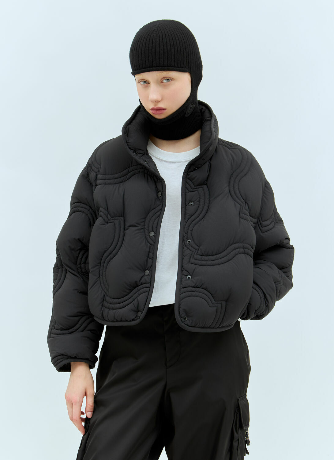 Moncler Wool And Cashmere Balaclava