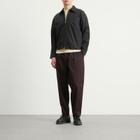 Universal Works Men's Twill Pleated Track Pant in Brown