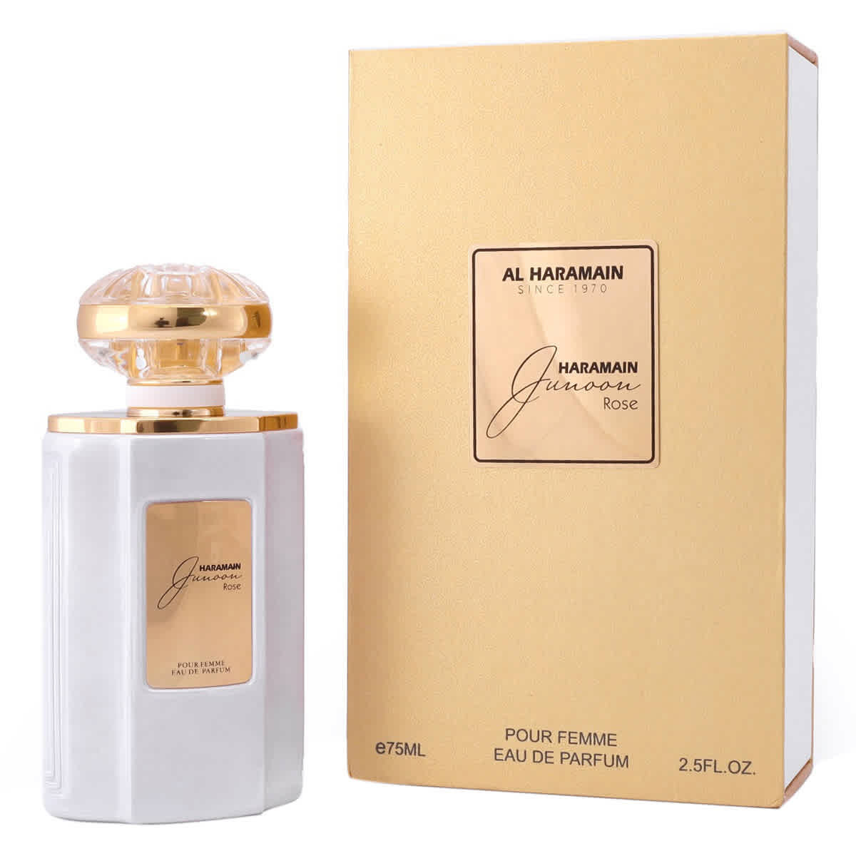 Al Haramain Ladies Junoon Rose EDP Spray 2.54 oz Fragrances 6291100130849