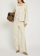 Rag & Bone Natalia Canvas Jacket Cream