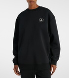 Adidas by Stella McCartney Logo cotton-blend jersey sweatshirt