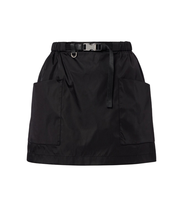 Photo: Prada Re-Nylon belted miniskirt