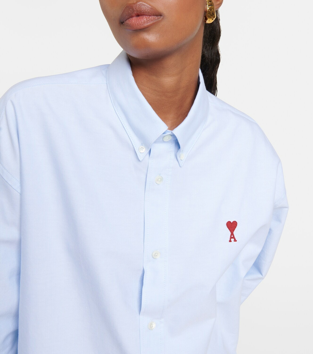 Ami Paris Oversized cotton shirt