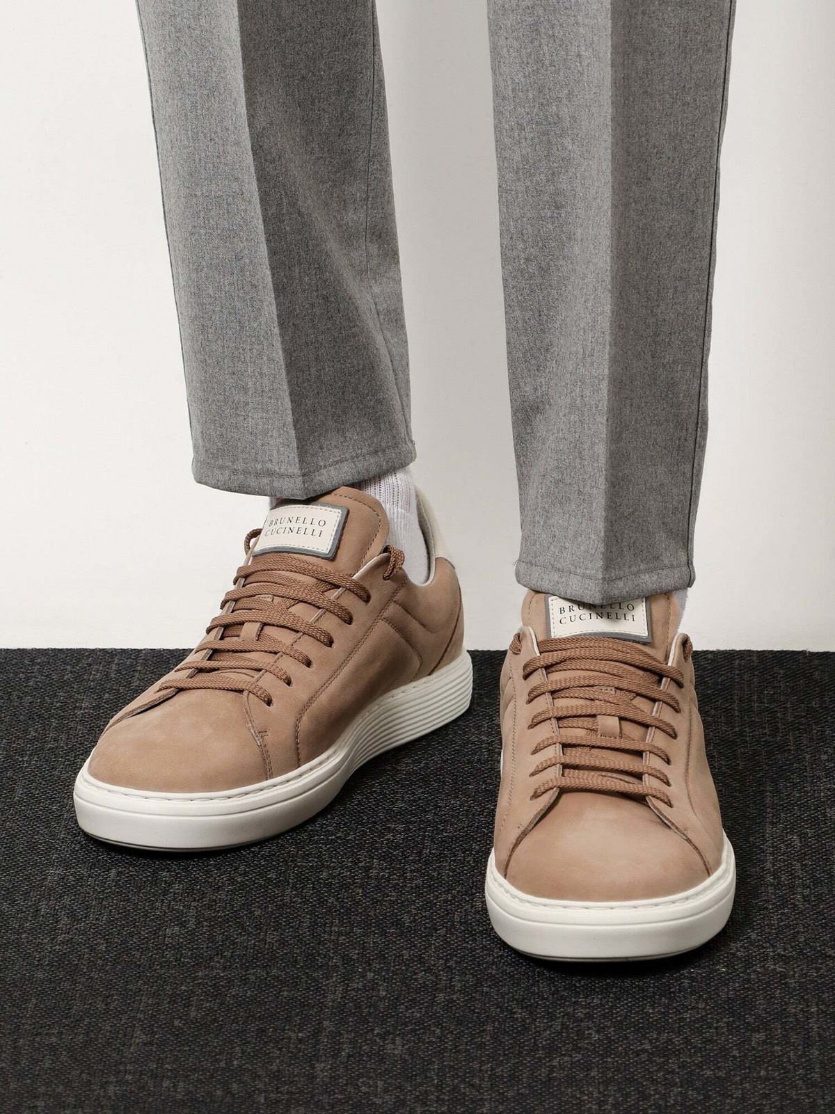 Brunello Cucinelli Sneakers Beige Mens Sneaker Brunello Brunello Cucinelli Sneakers Beige Mens Sneaker Brunello