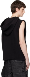 Rick Owens DRKSHDW Black Temple Tunic Hoodie