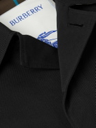 Burberry - Cotton-Gabardine Trench Coat - Black