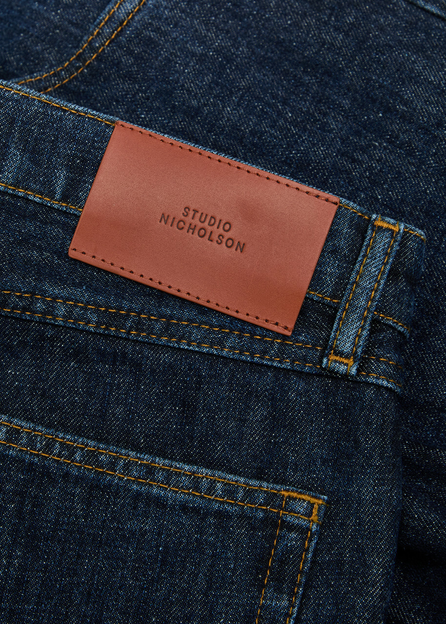 Studio Nicholson Marylebone Relaxed Straight-leg Jeans Light Blue