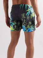 Orlebar Brown - Setter Slim-Fit Short-Length Printed Swim Shorts - Blue