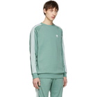 adidas Originals Green 3-Stripes Sweatshirt