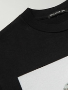 Total Luxury Spa - Printed Recycled Cotton-Jersey T-Shirt - Black