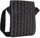 Lacoste Black The Blend Monogram Print Bag